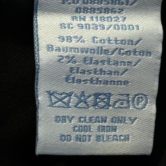 Boden,Black Velvet crop Pant,sz 10,worn once,per. cond.side zipper,side pockets - Picture 10 of 10